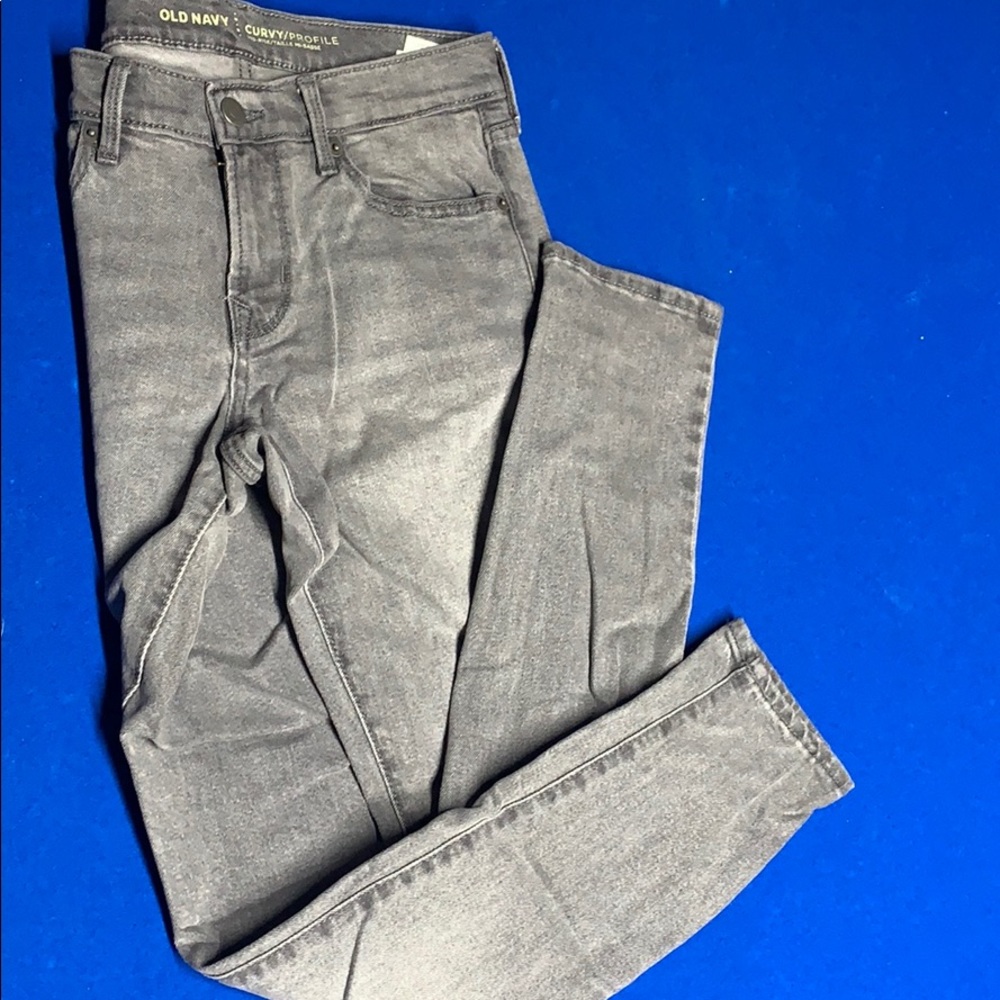 Grey Old Navy Skinny Jeans